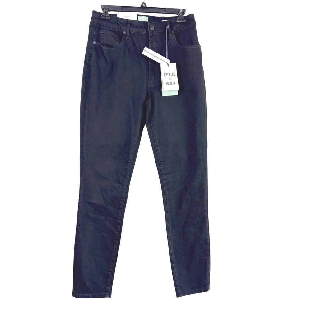Articles of Society Womens 10 30 Black The Swift‎ Skinny Jeans Misfit Retro NWT